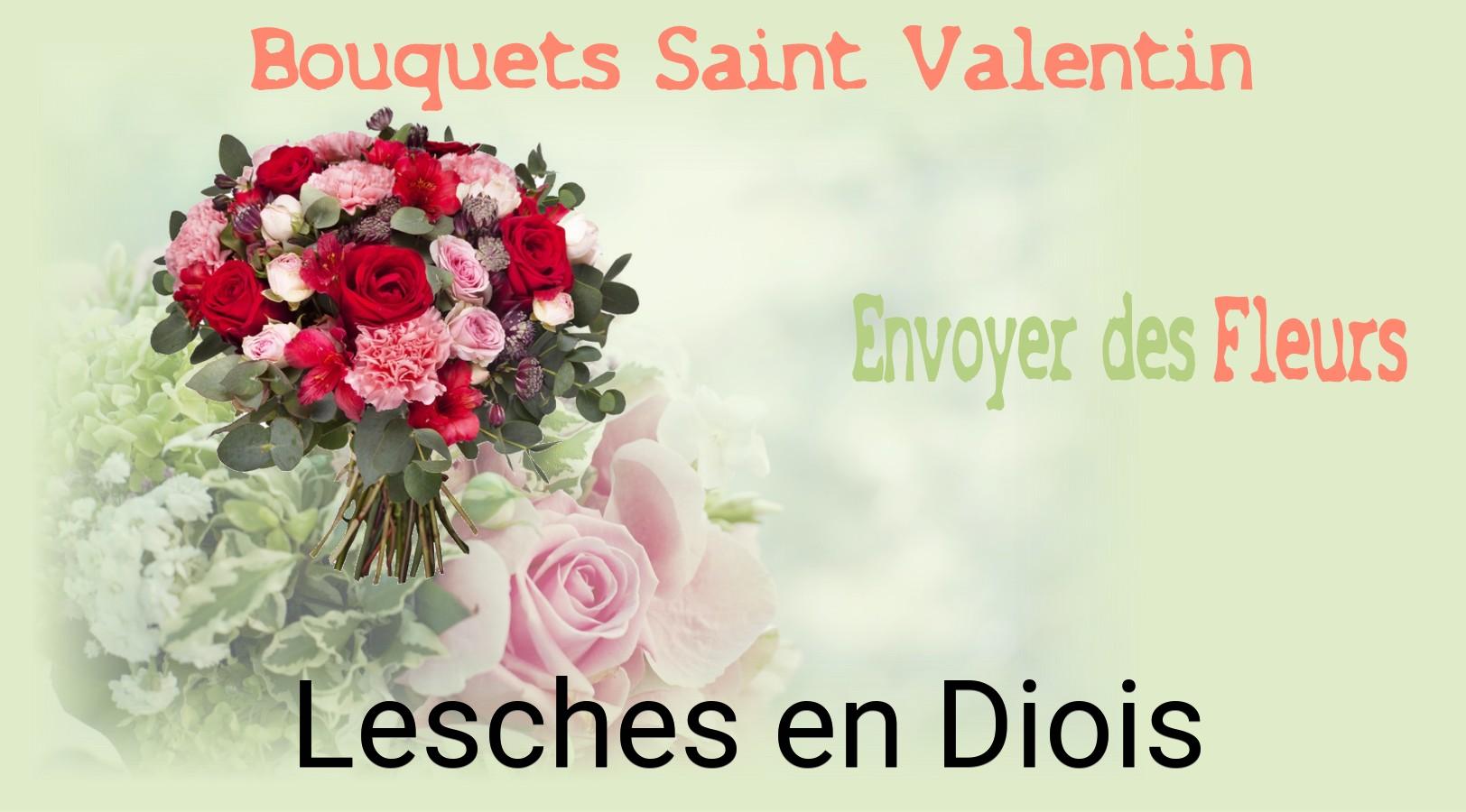 Roses de Saint-Valentin livrées à Lesches-en-Diois